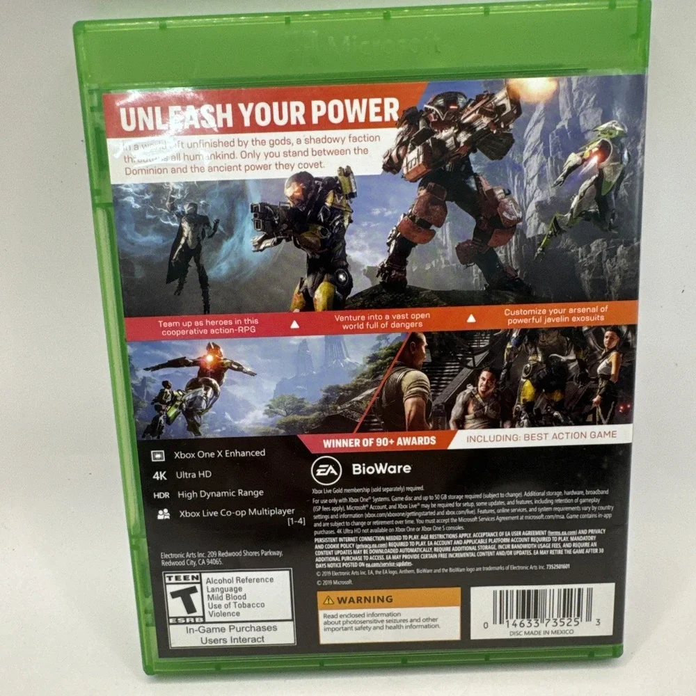 Anthem -‎ Microsoft Xbox One